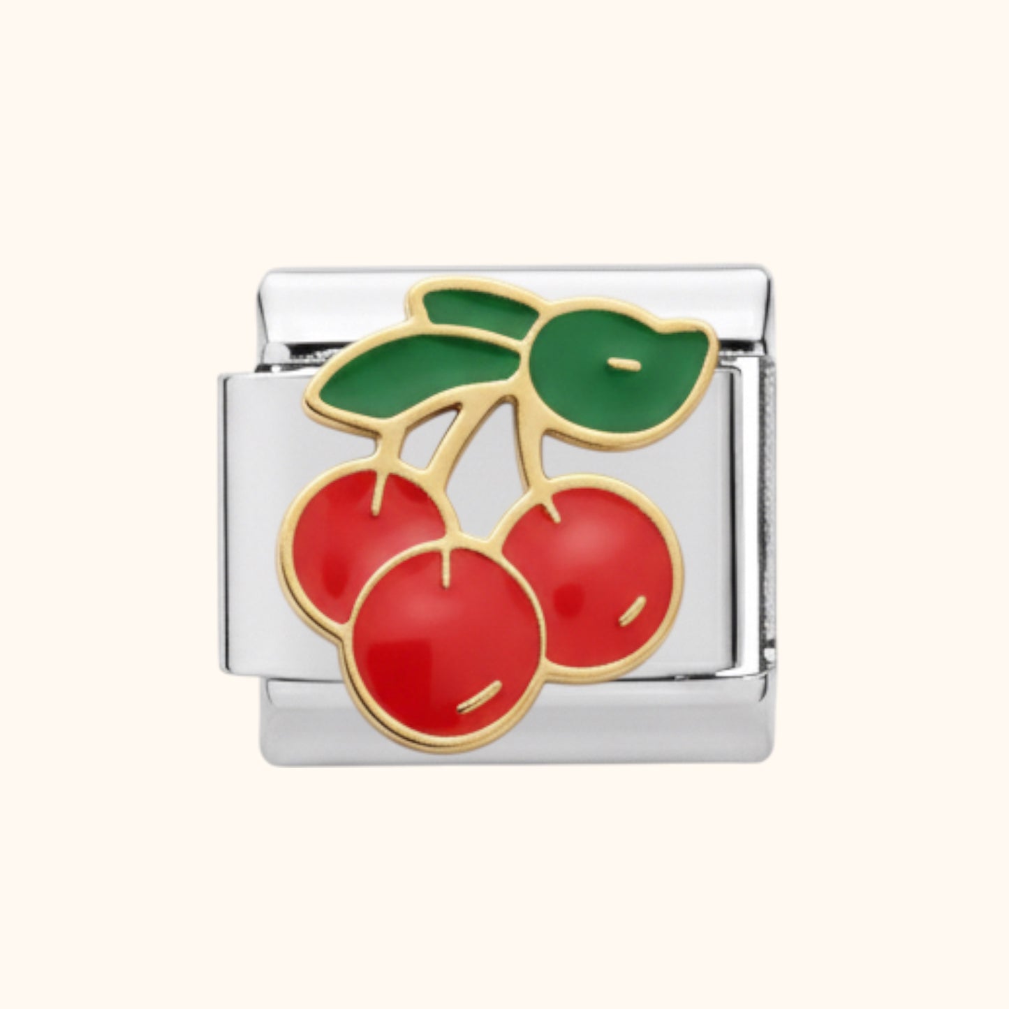 Cherry Charm - Silver