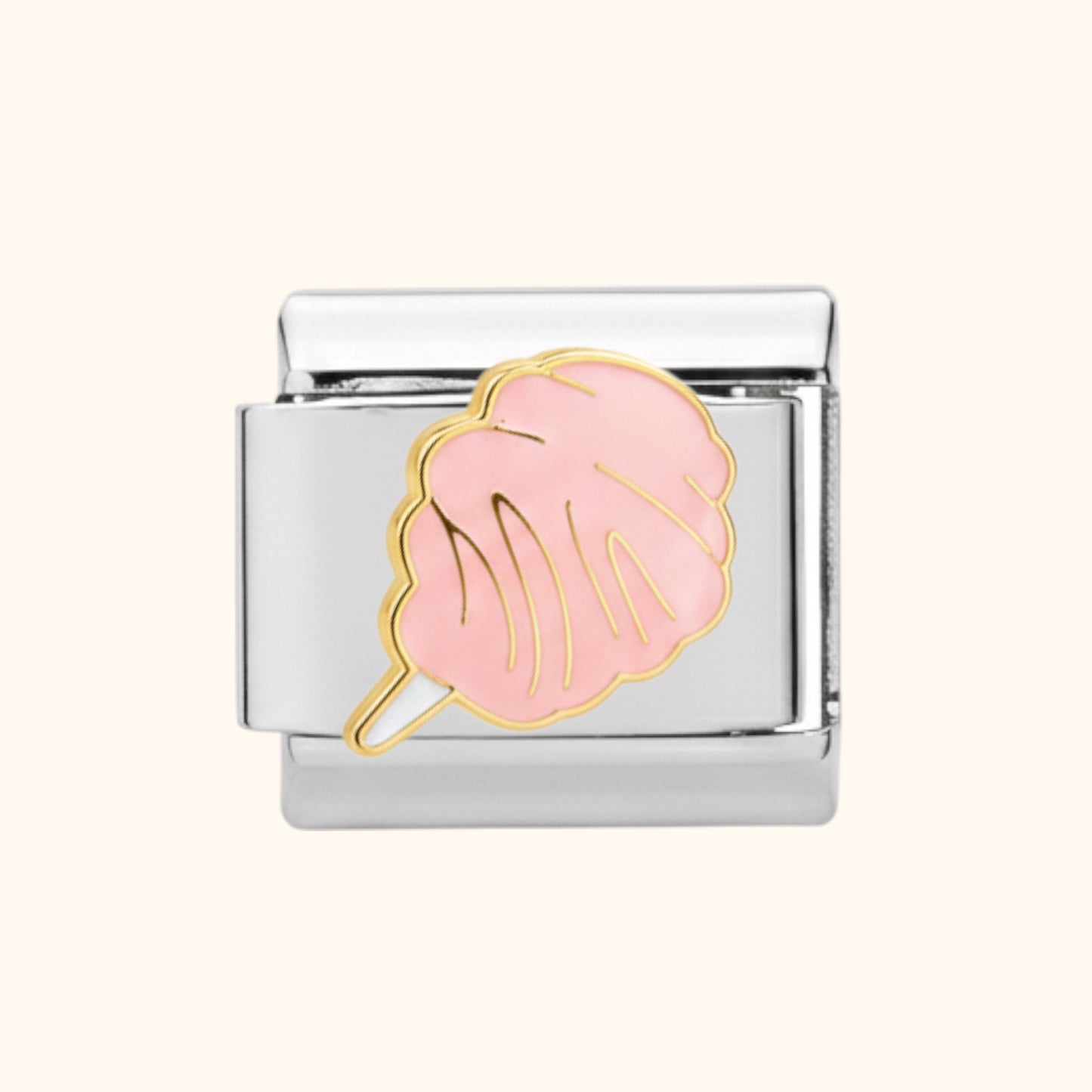 Cotton Candy Charm - Silver