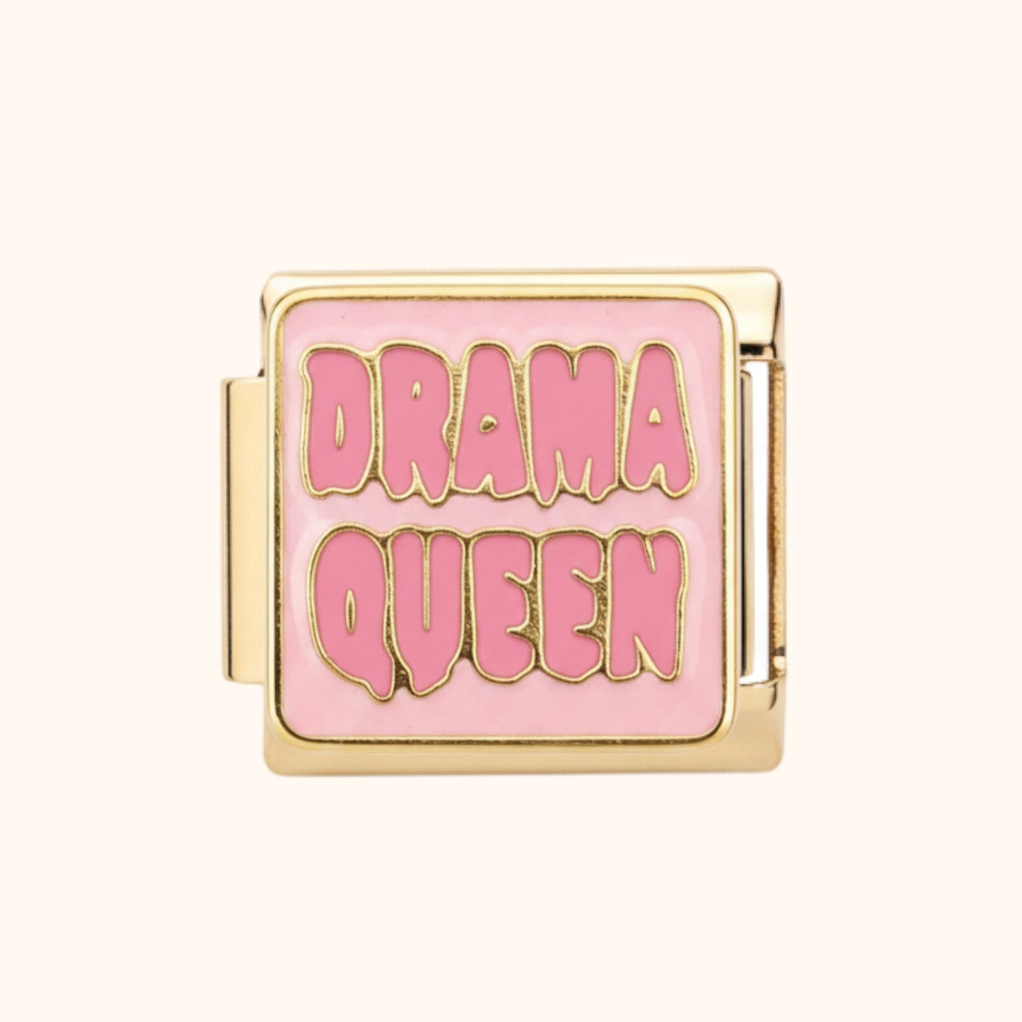“Drama Queen” Charm – Gold