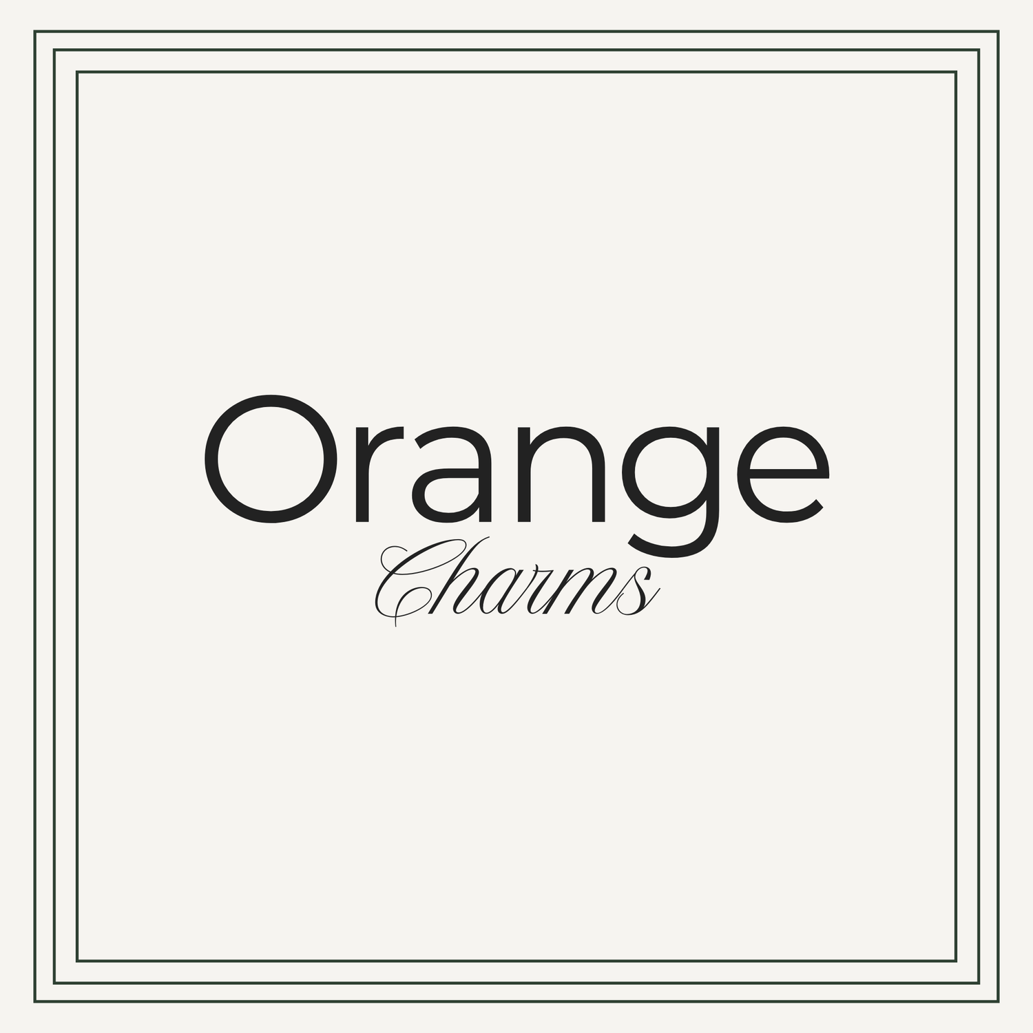 Orange Charms
