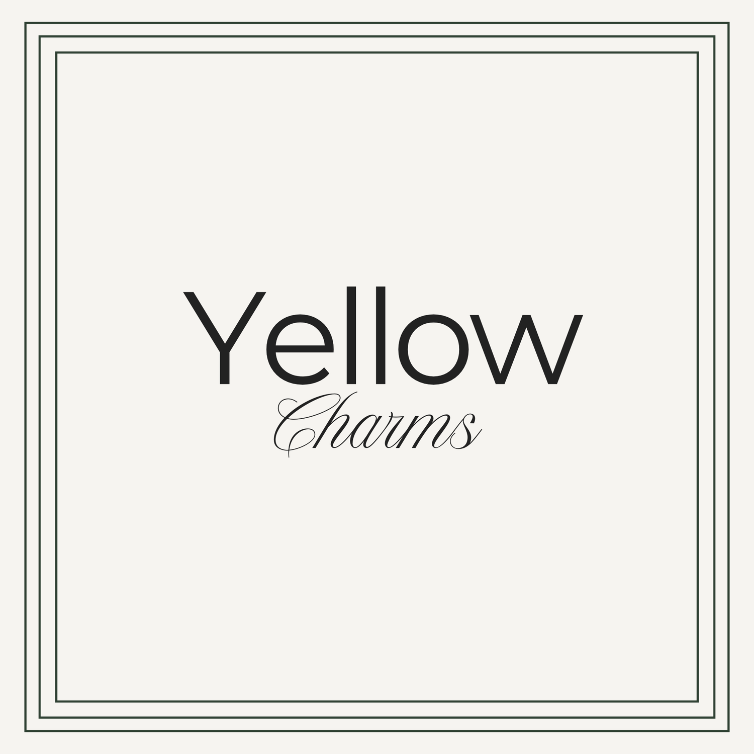 Yellow Charms