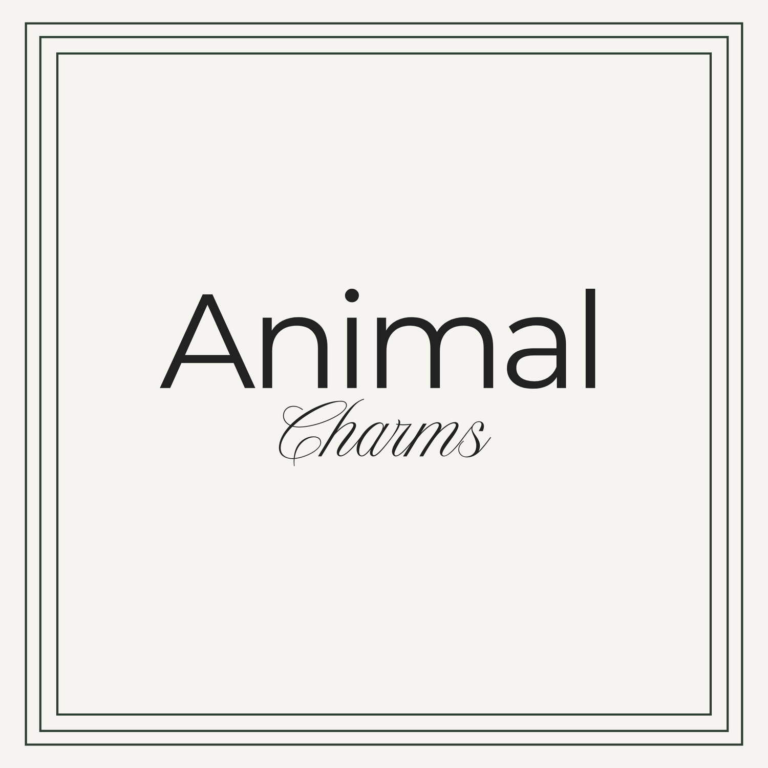 Animal Charms
