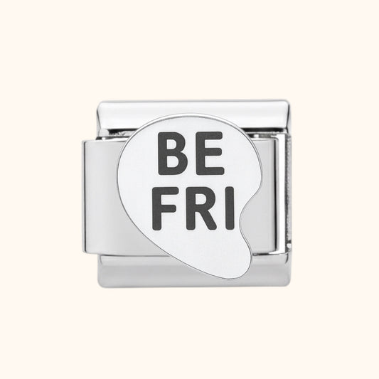 Best Friends 1 Charm - Silver