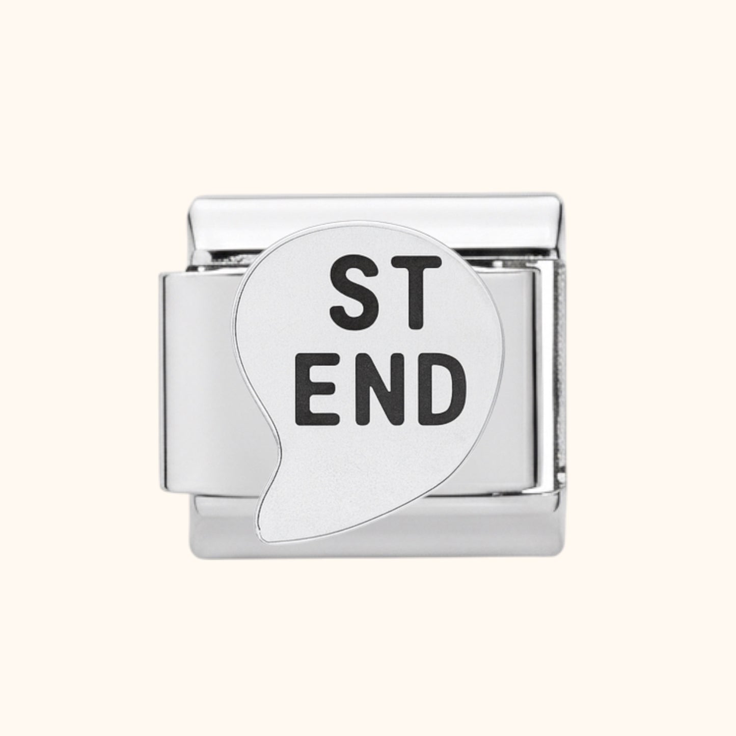 Best Friends 2 Charm - Silver