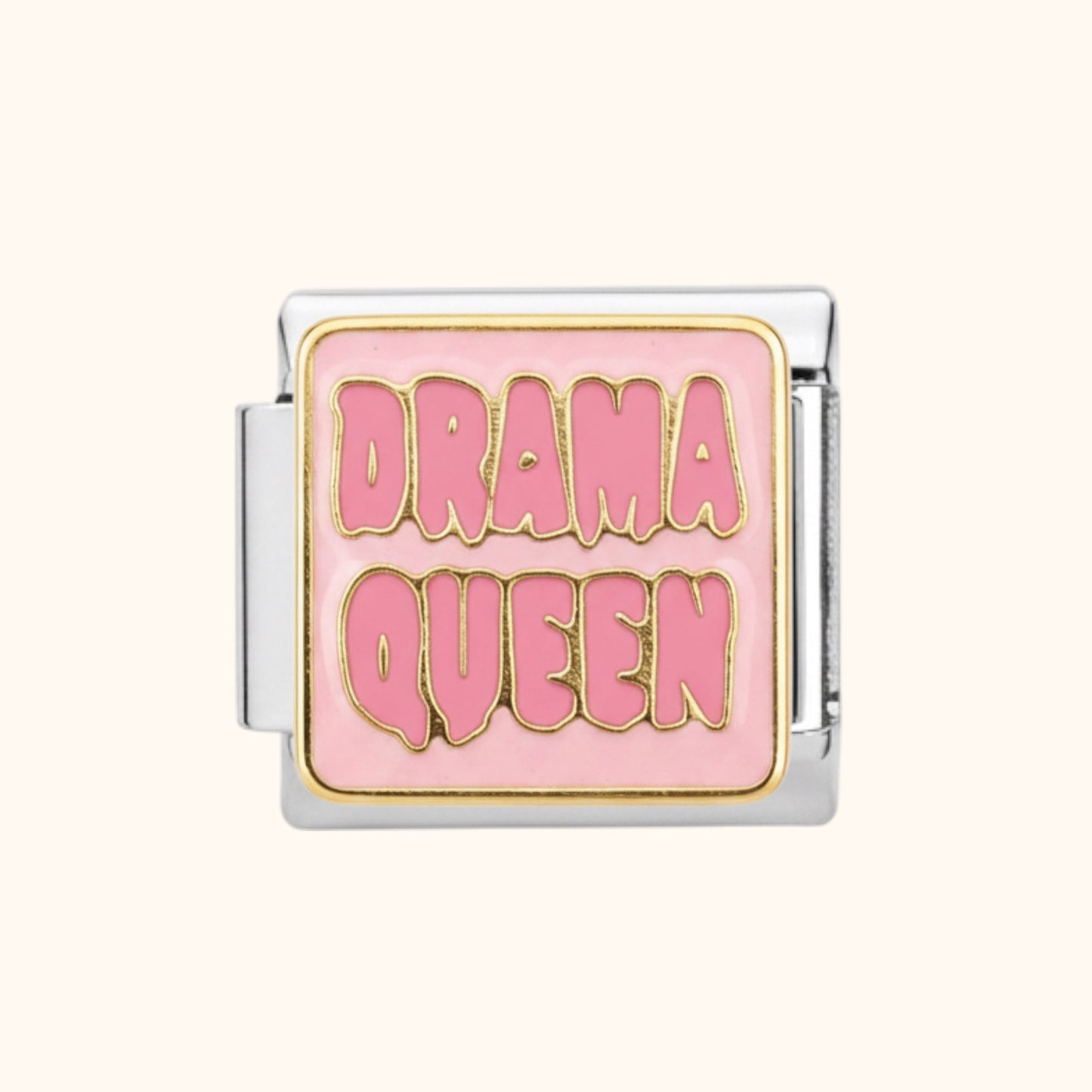 Drama Queen Charm - Silver