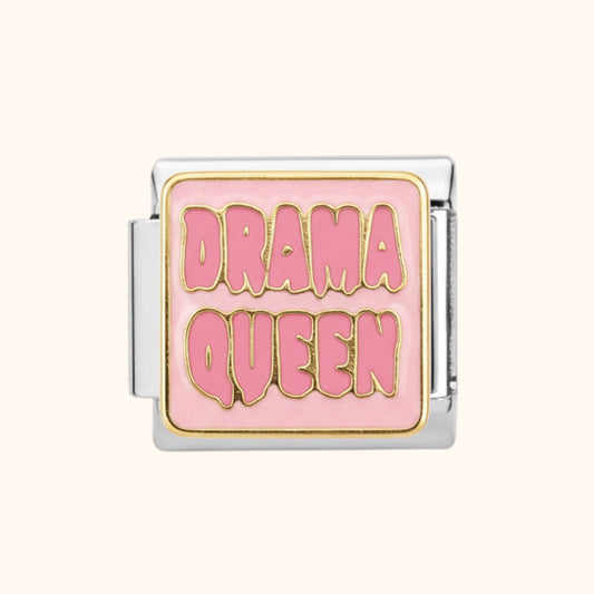Drama Queen Charm - Silver
