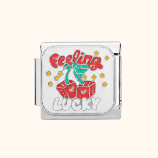 Feeling Lucky Charm - Silver