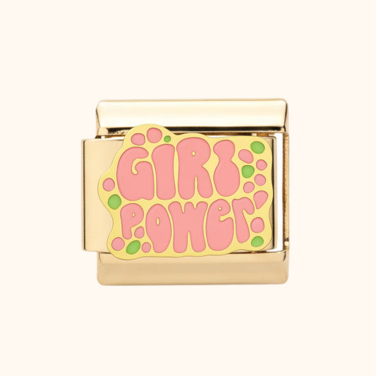 “Girl Power” Charm – Gold