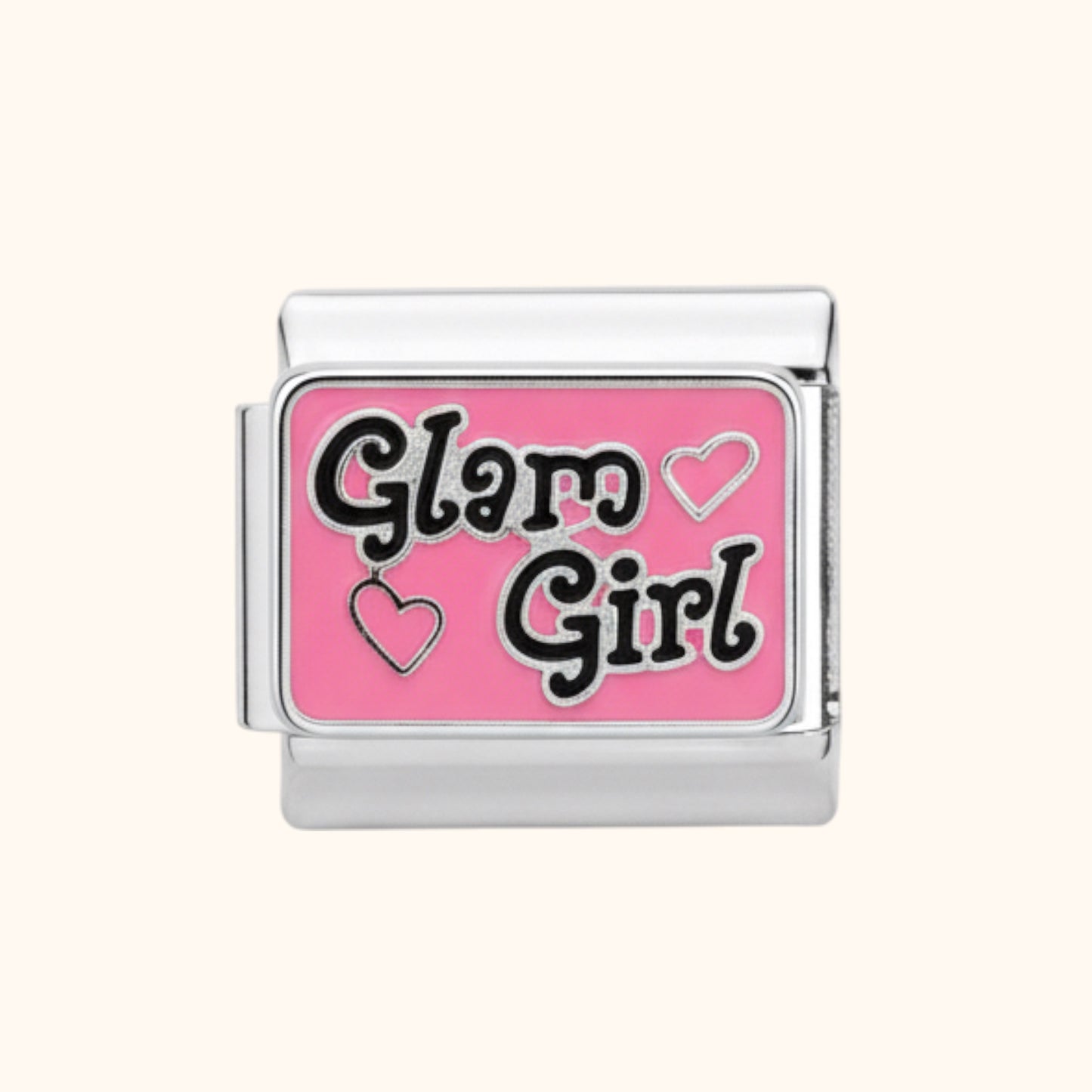 Glam Girl Charm - Silver